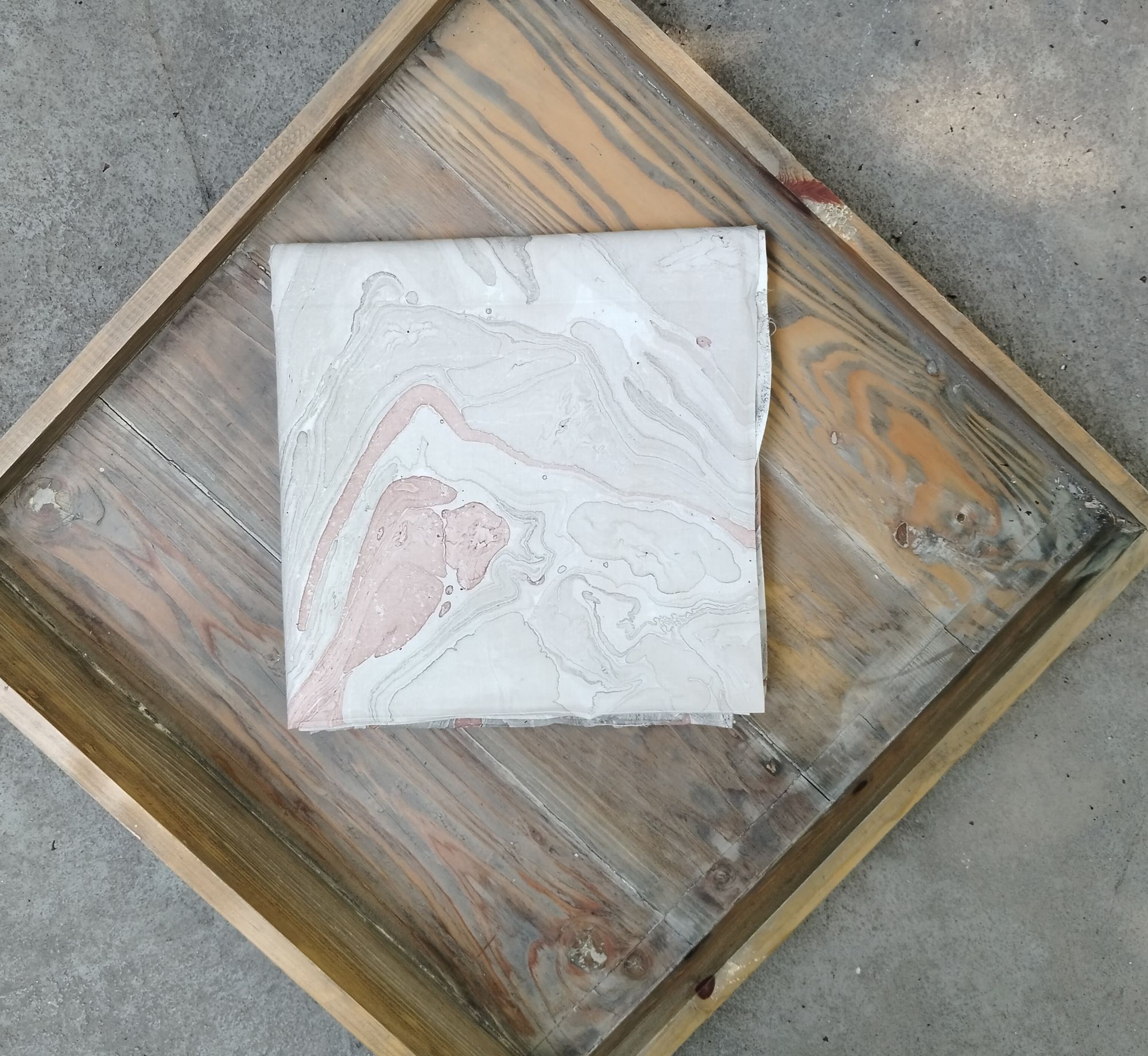 Marble Tie Dye Cotton fabric