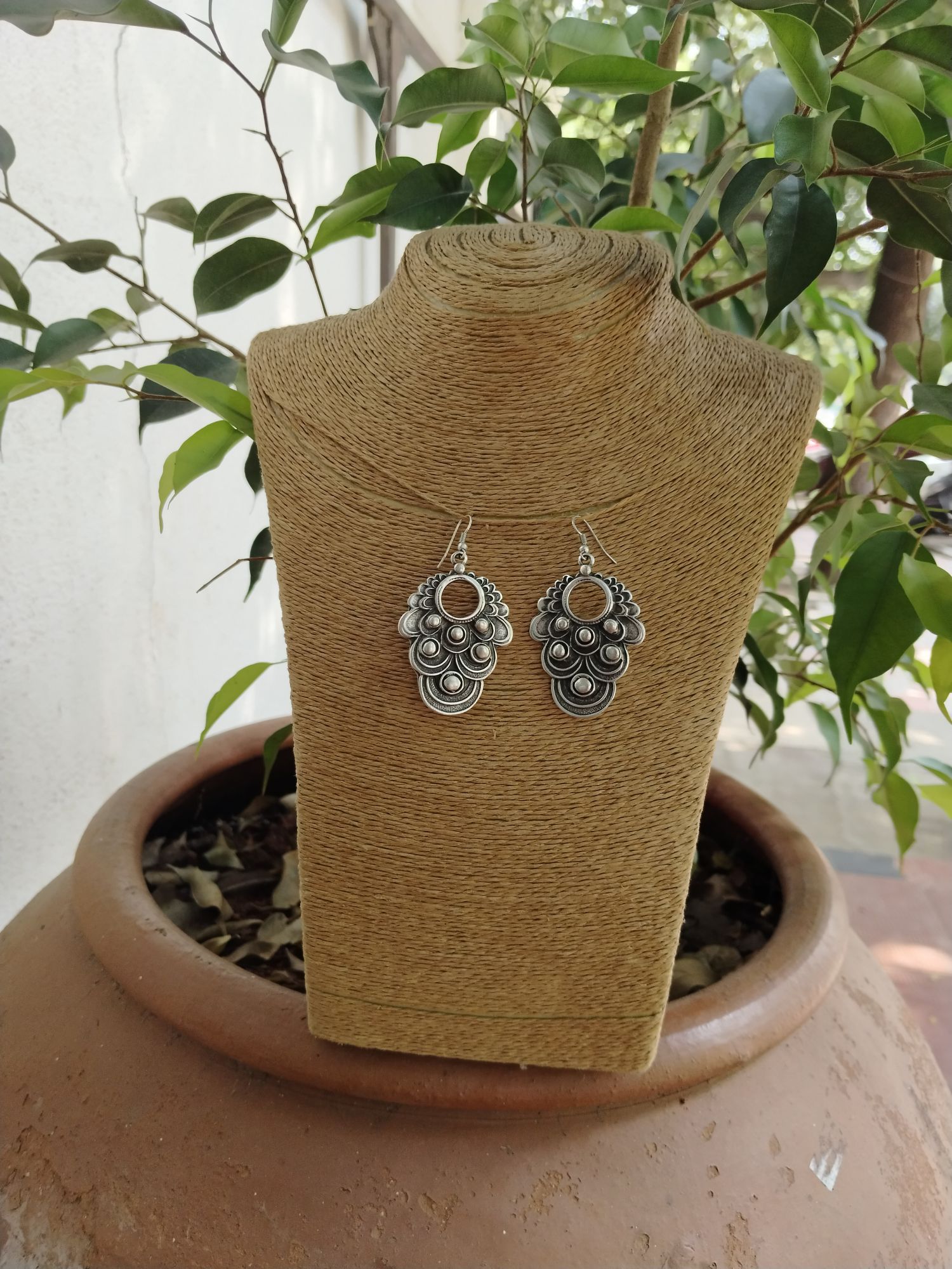 German Silver Earring