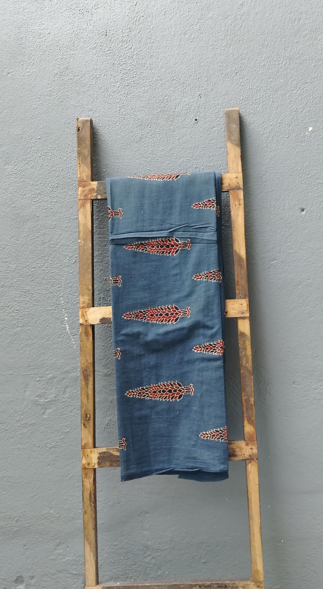 Ajrakh Print Cotton Fabric