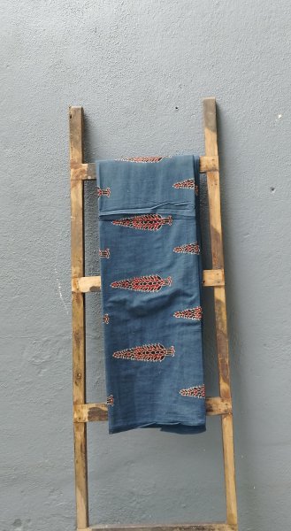 Ajrakh Print Cotton Fabric