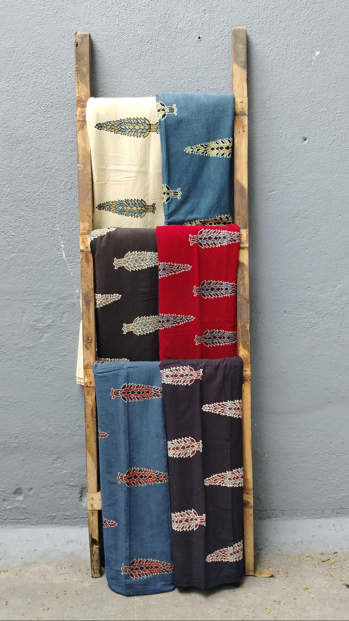 Ajrakh Print Cotton Fabric