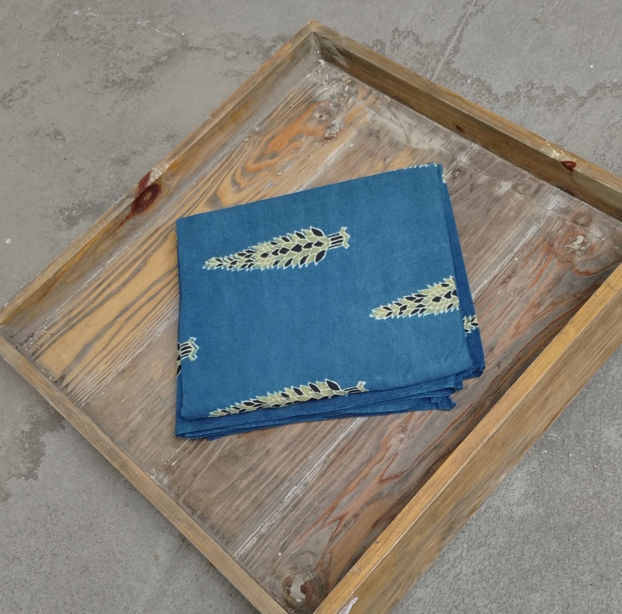 Ajrakh Print Cotton Fabric