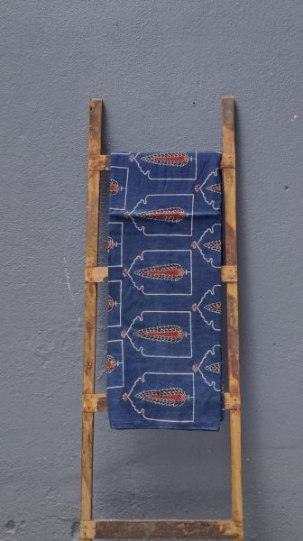 Ajrakh Print Cotton Fabric