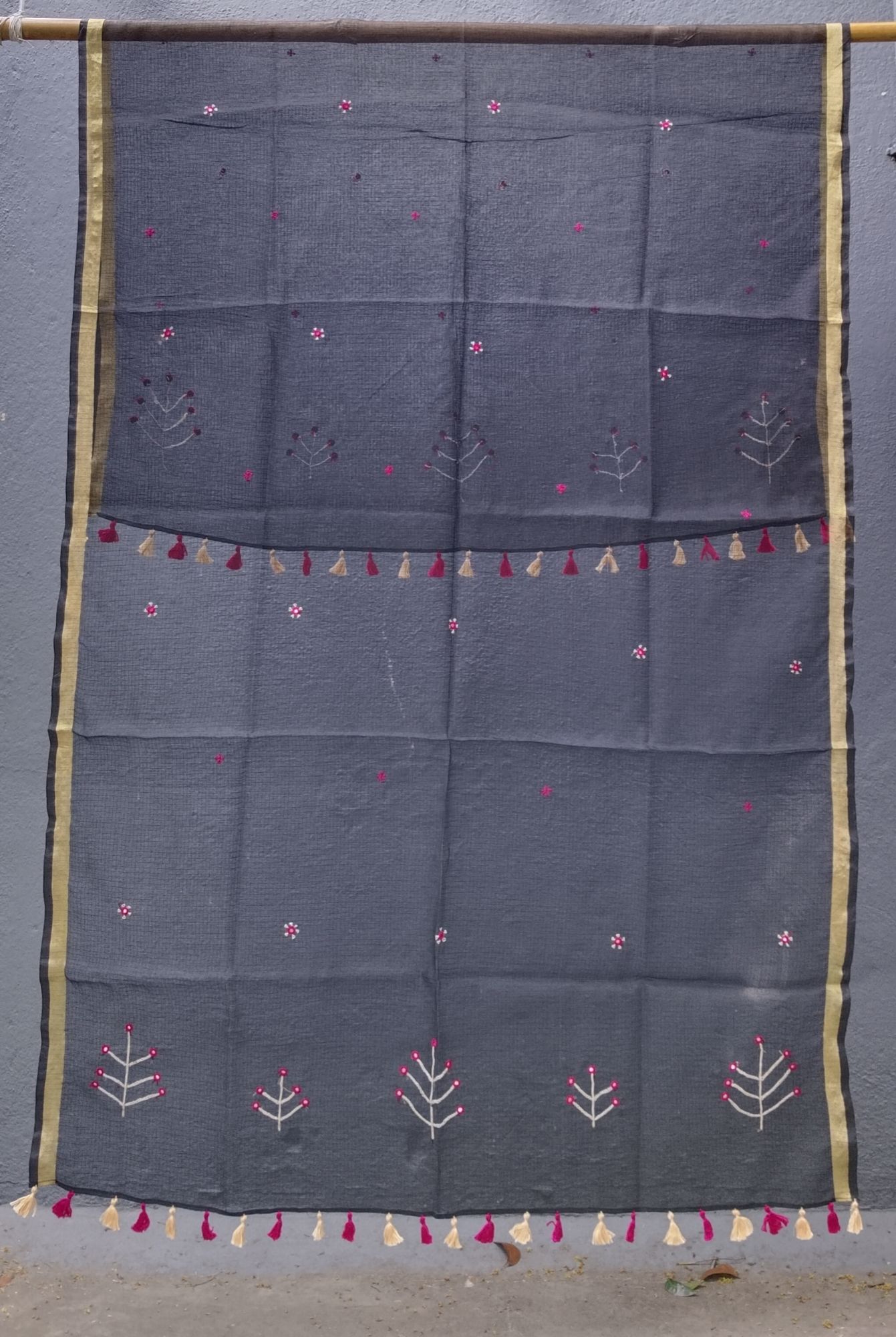 Kota hand embroidery Dupatta