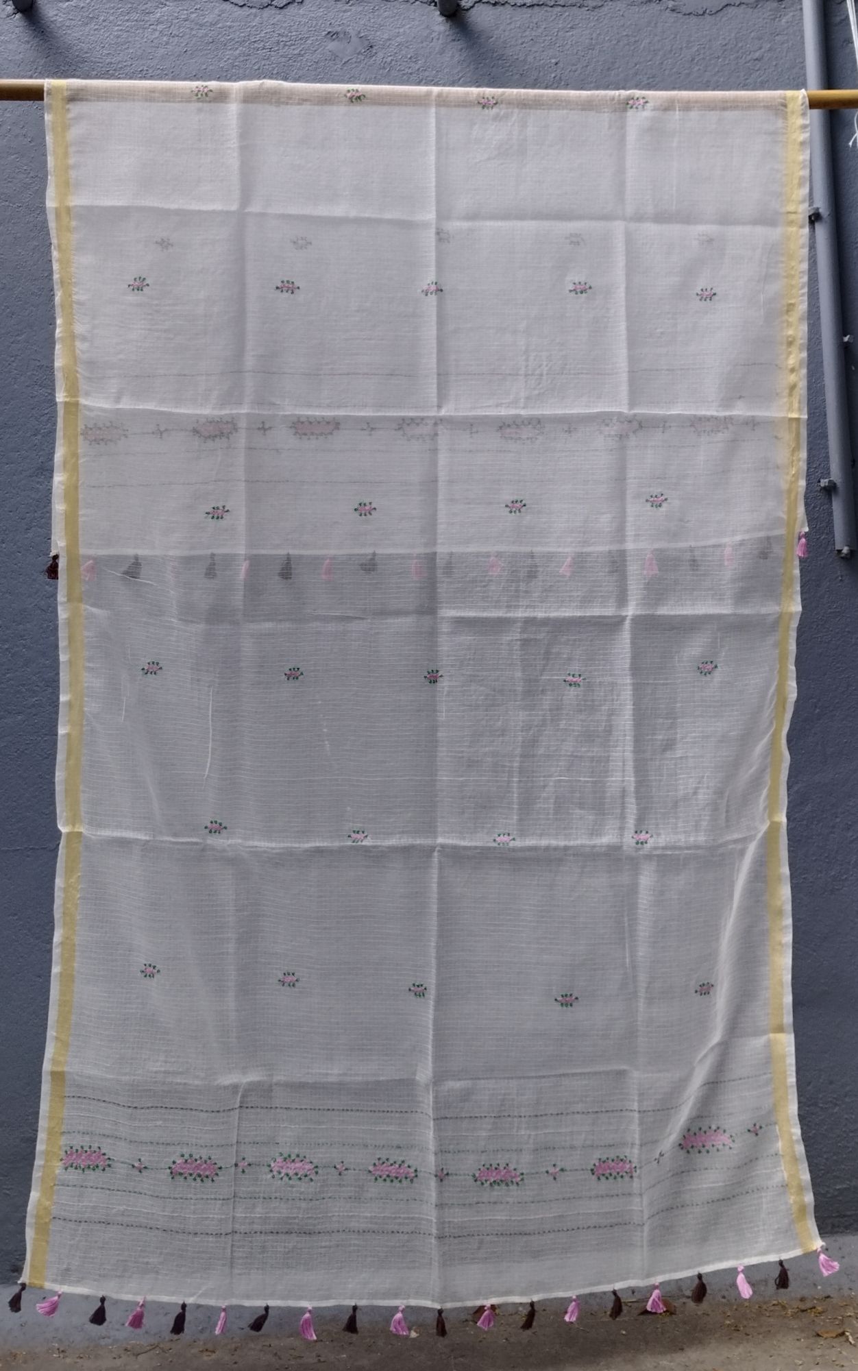 Kota hand embroidery Dupatta