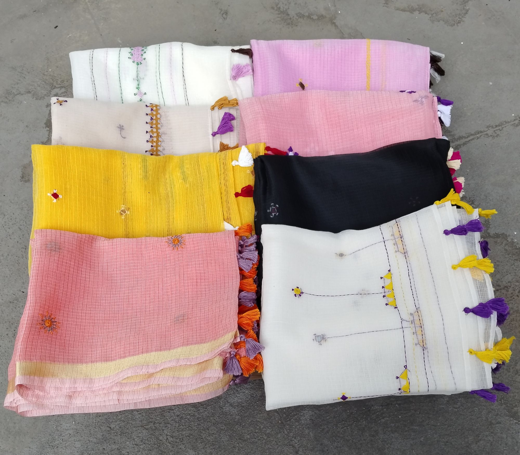 Kota hand embroidery Dupatta