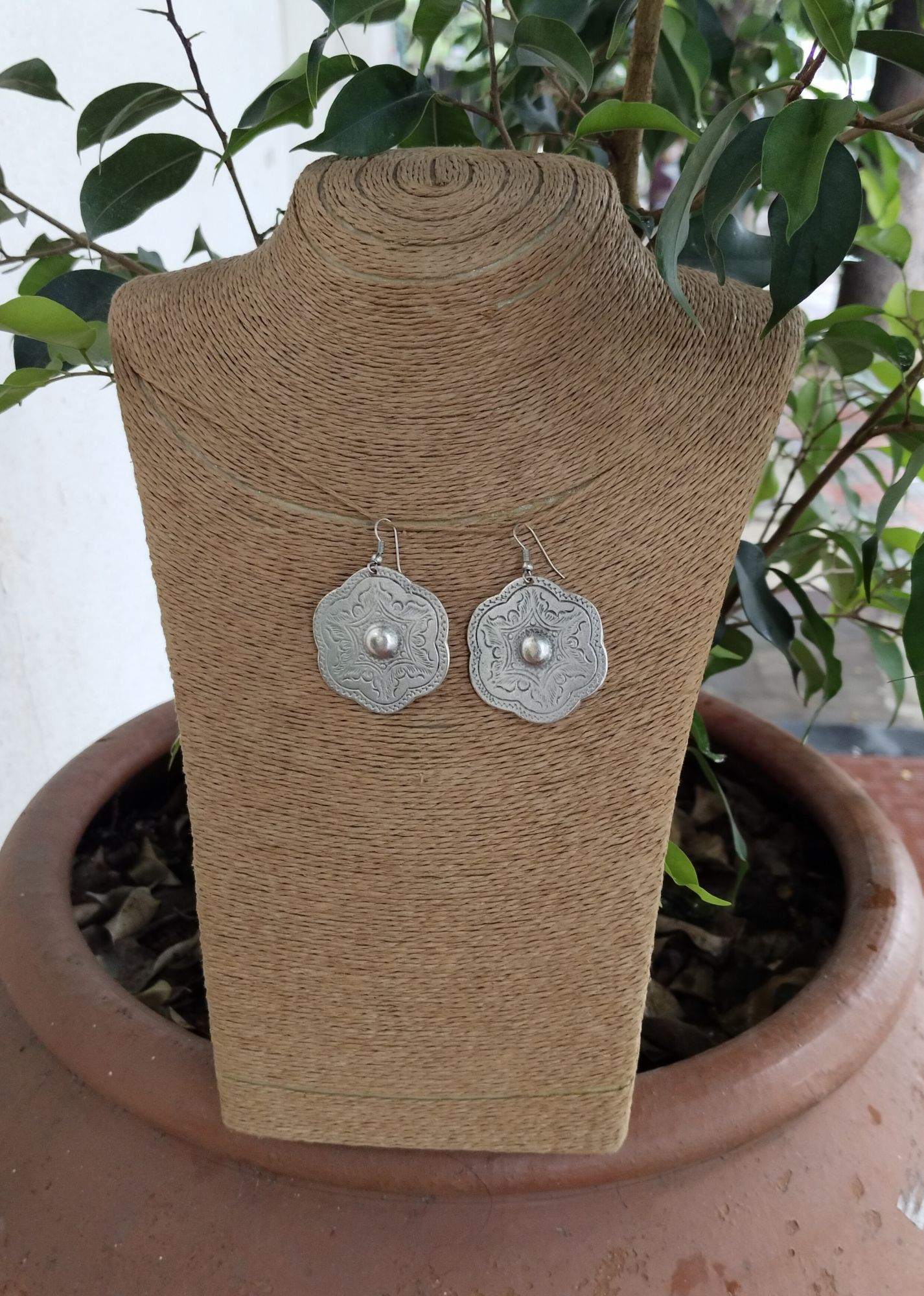 German Silver earring