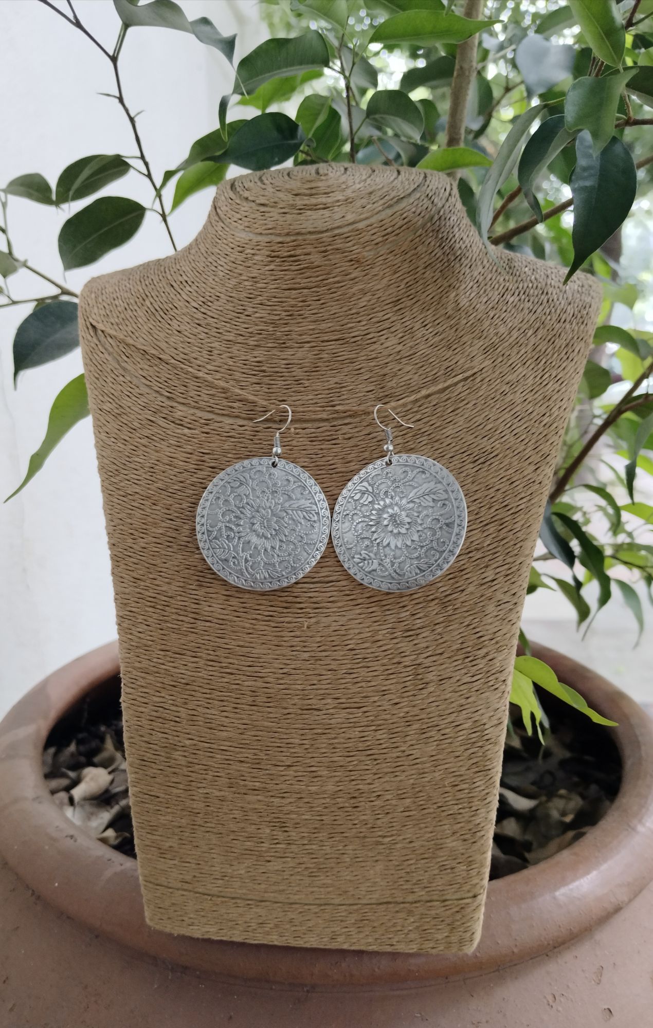 German Silver earring