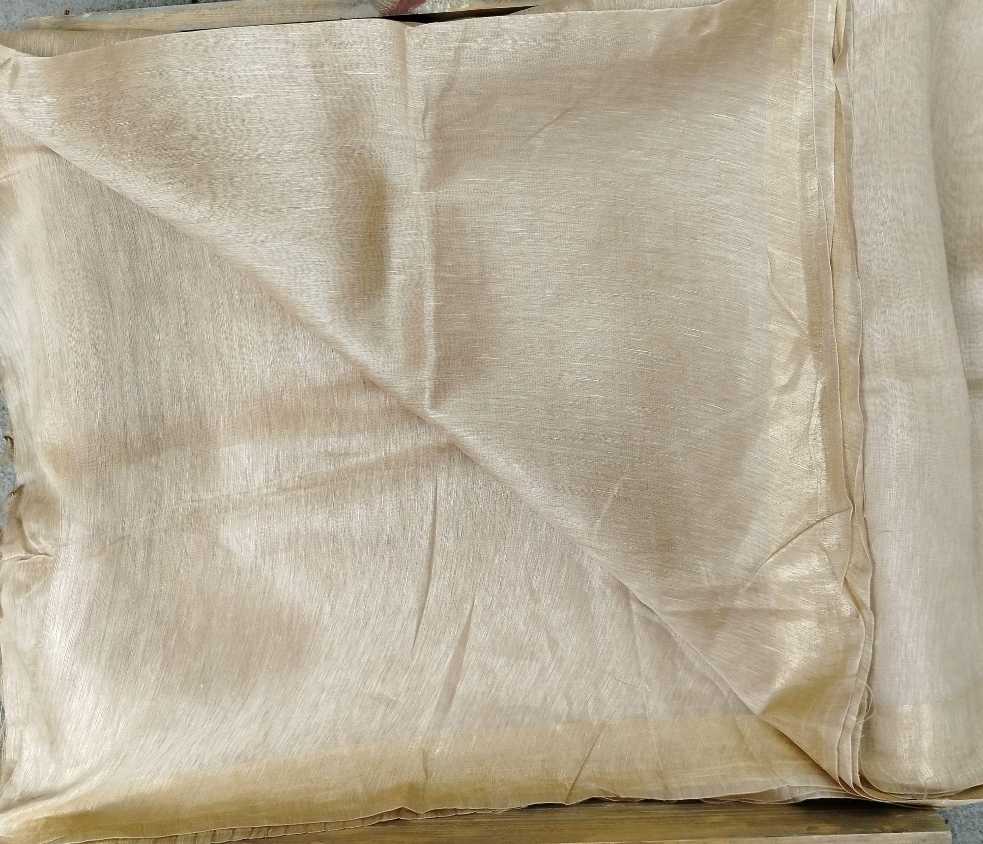 Linen Silk Saree