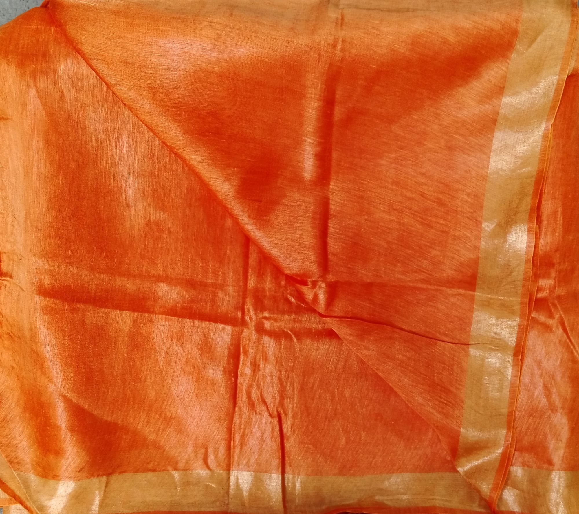 Linen Silk Saree