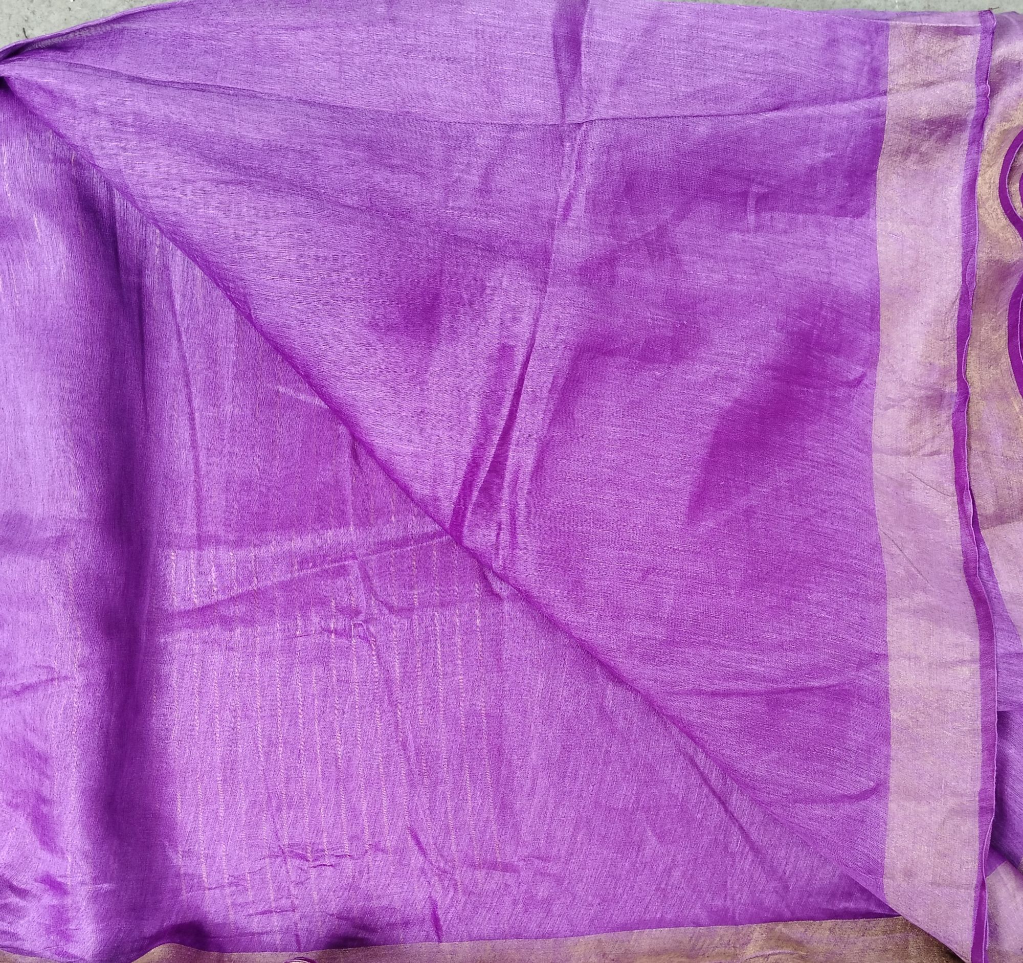 Linen Silk Saree