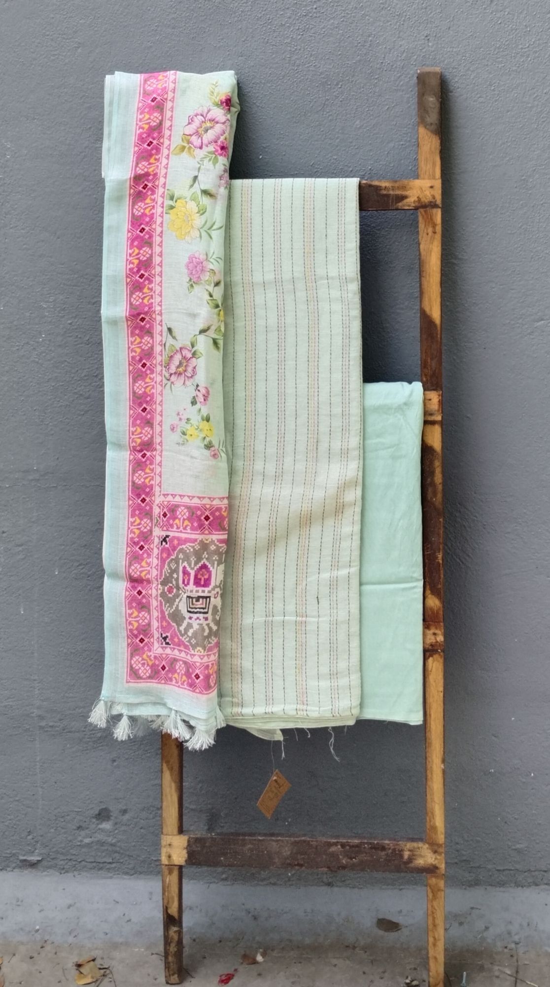 Linen Unstitched Dress Material