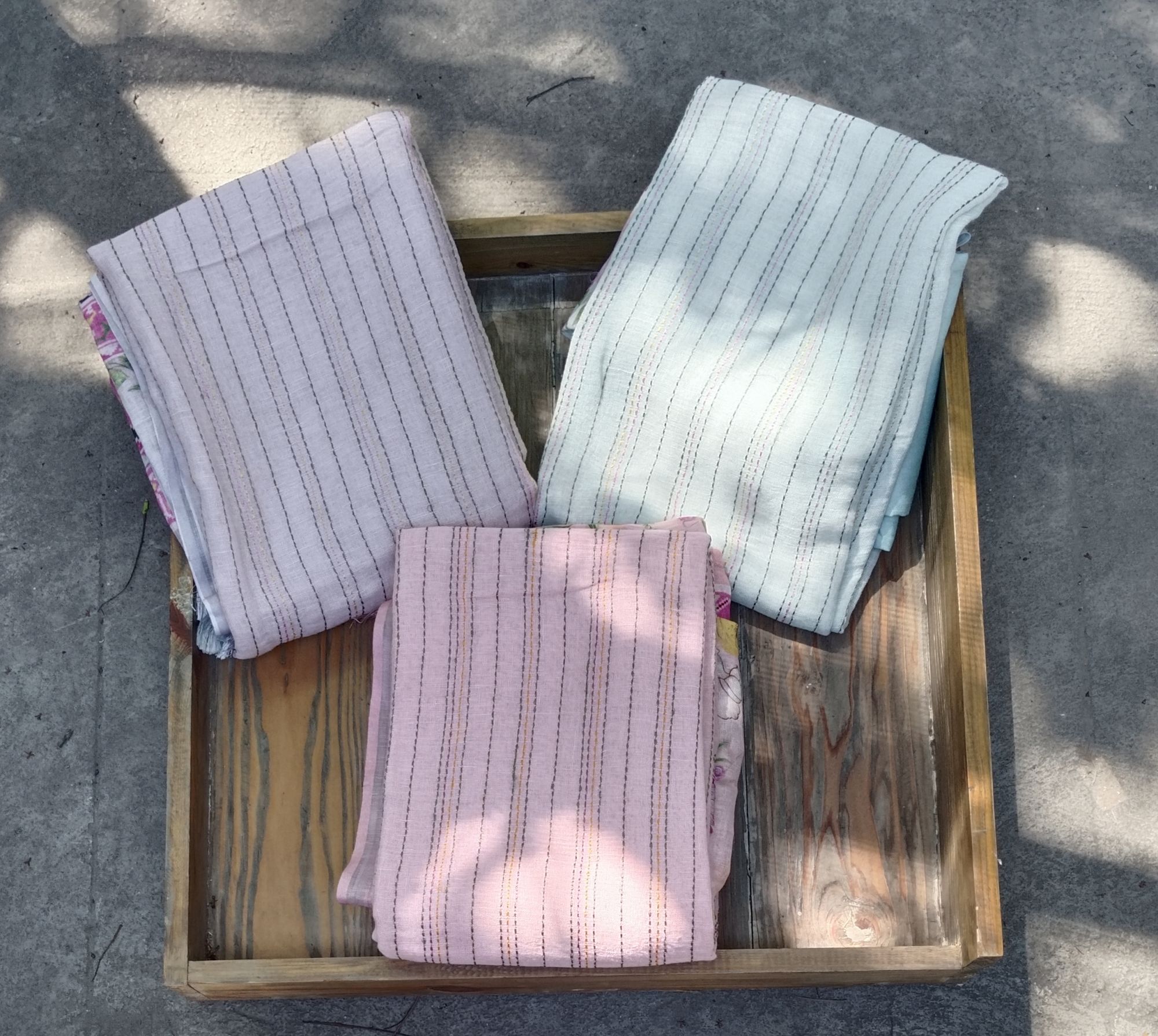 Linen Unstitched Dress Material