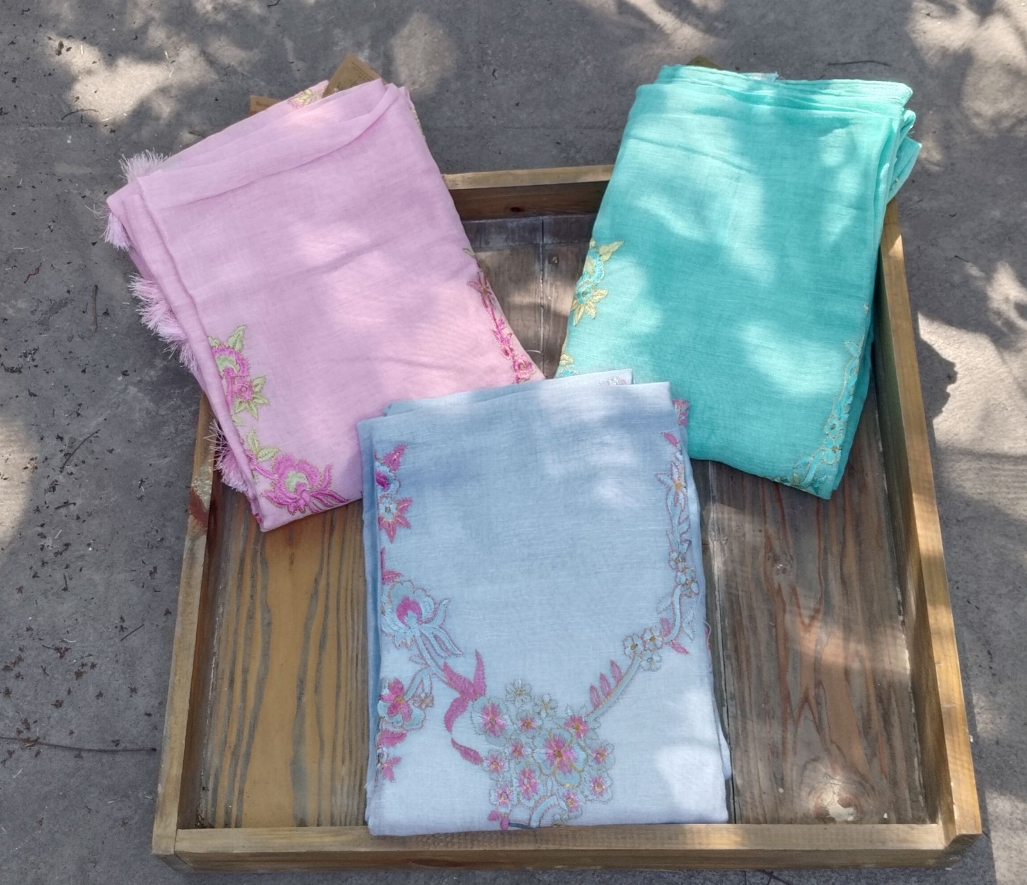 Linen Unstitched Dress Material