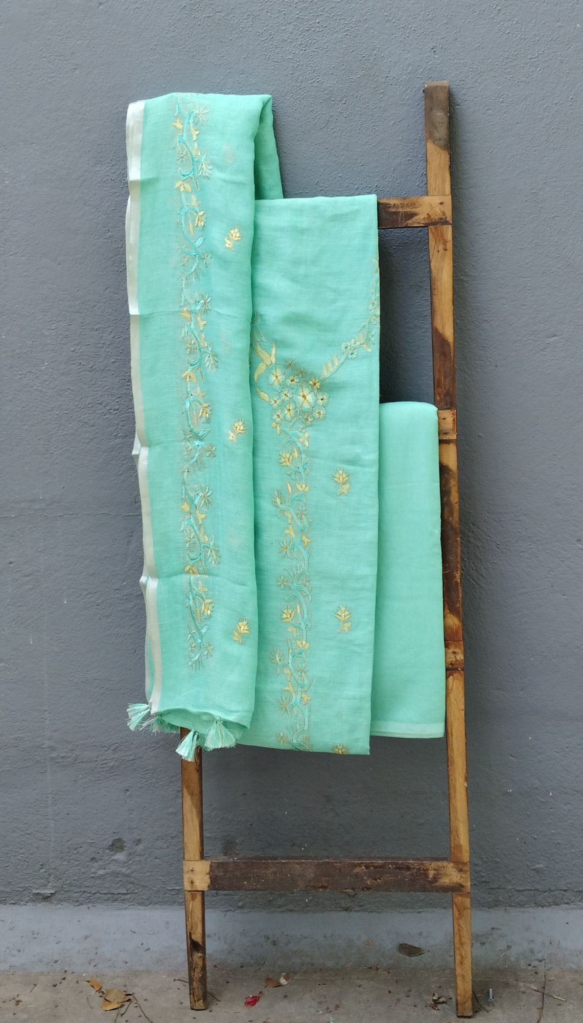 Linen Unstitched Dress Material