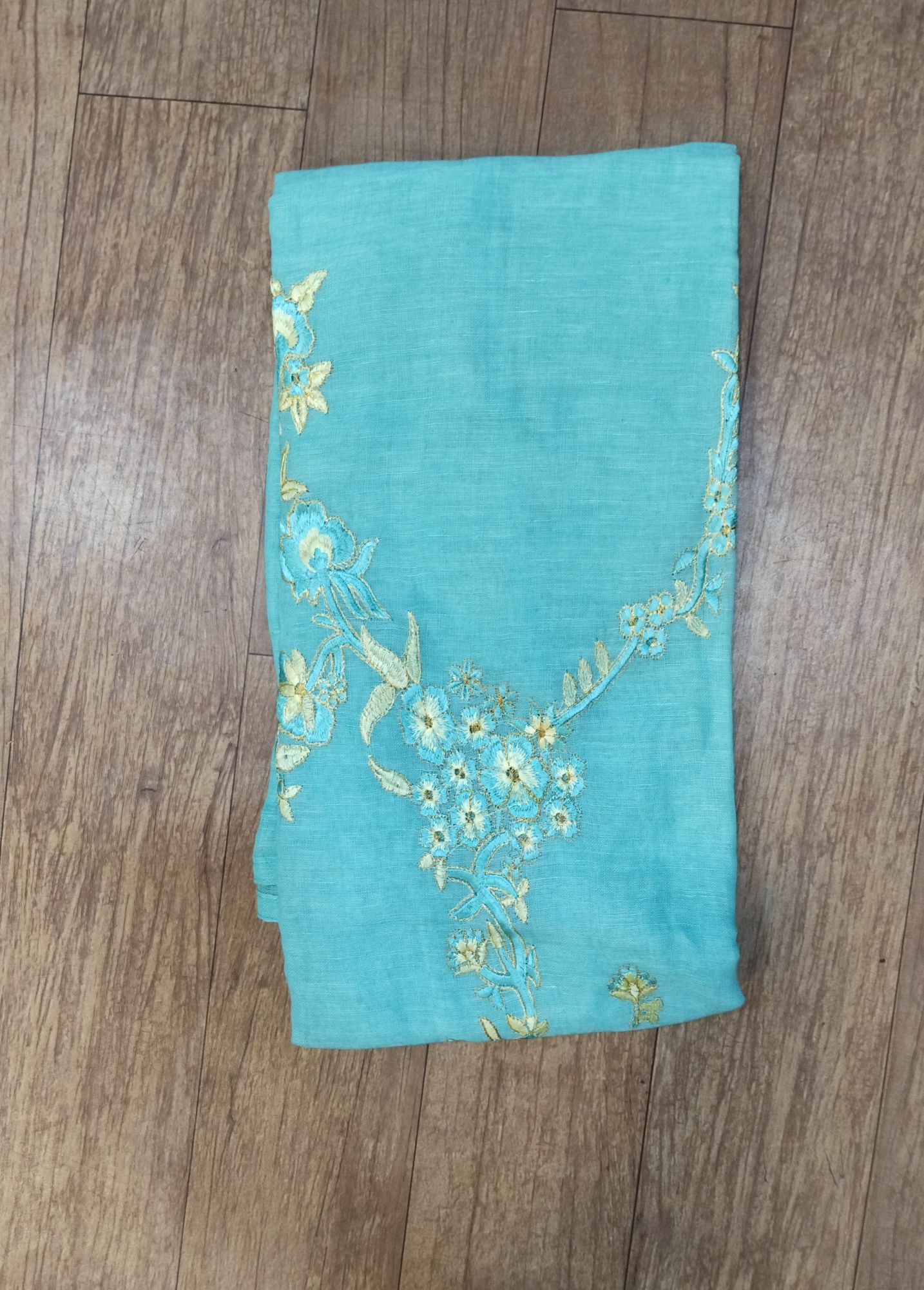 Linen Unstitched Dress Material