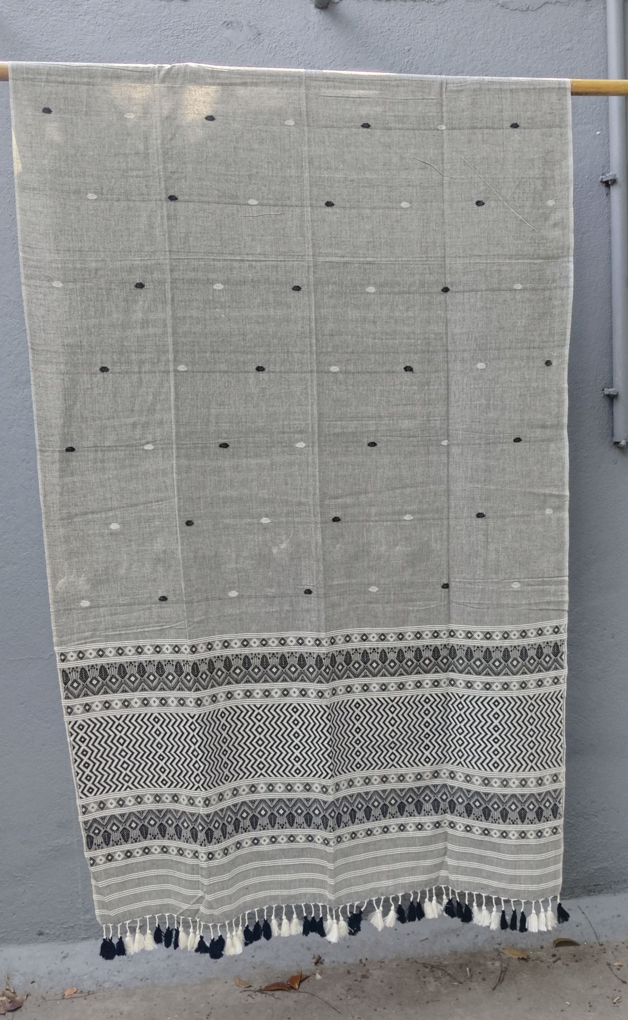 Assam Weave Cotton Dupatta
