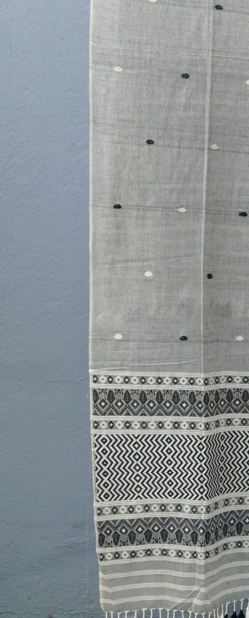 Assam Weave Cotton Dupatta