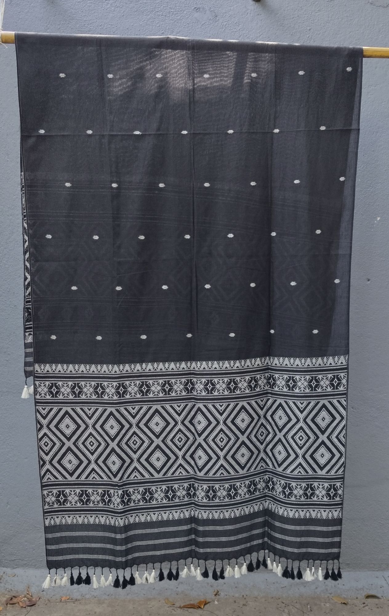 Assam Weave Cotton Dupatta