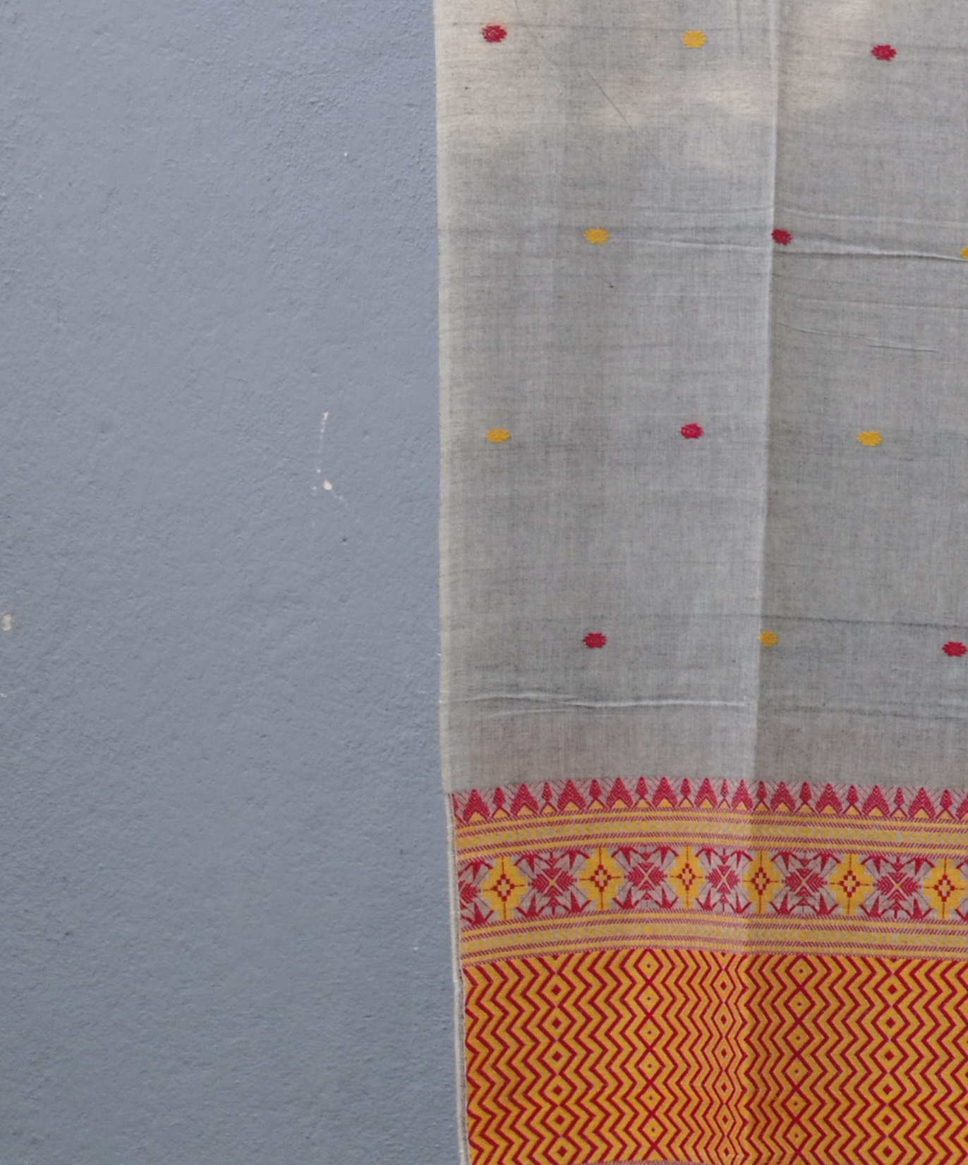 Assam Weave Cotton Dupatta