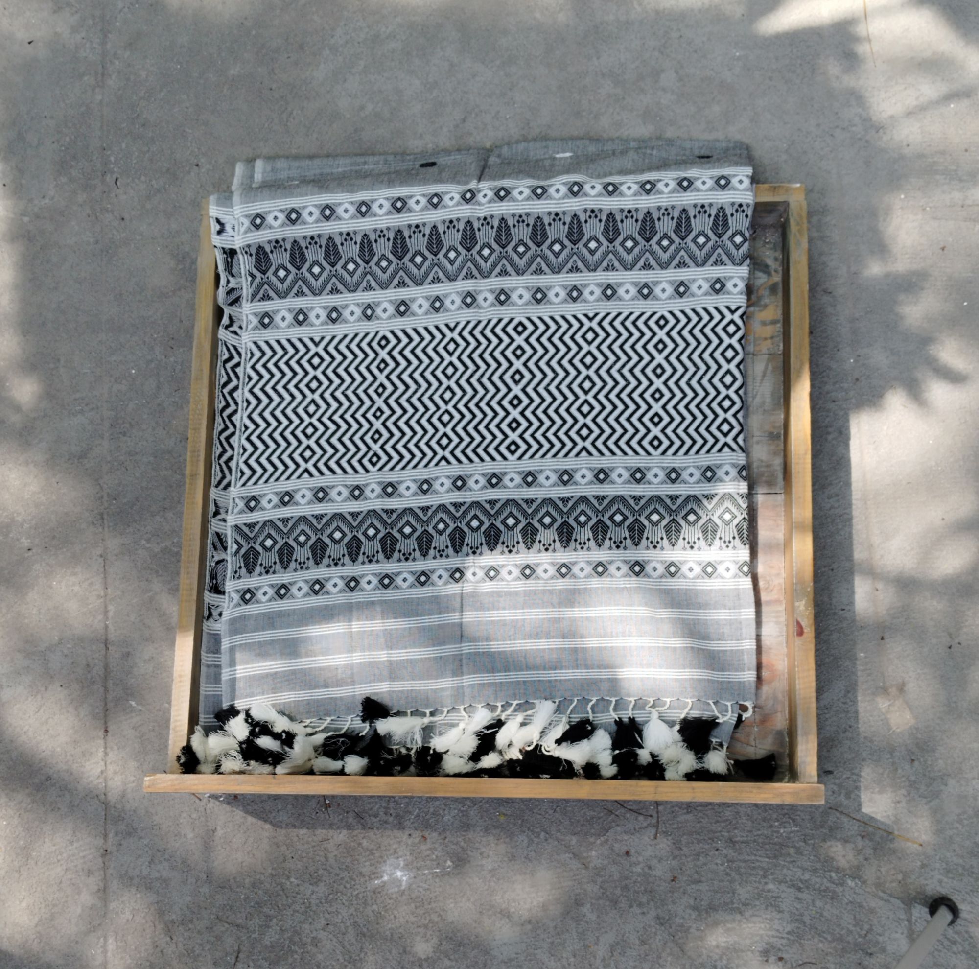 Assam Weave Cotton Dupatta