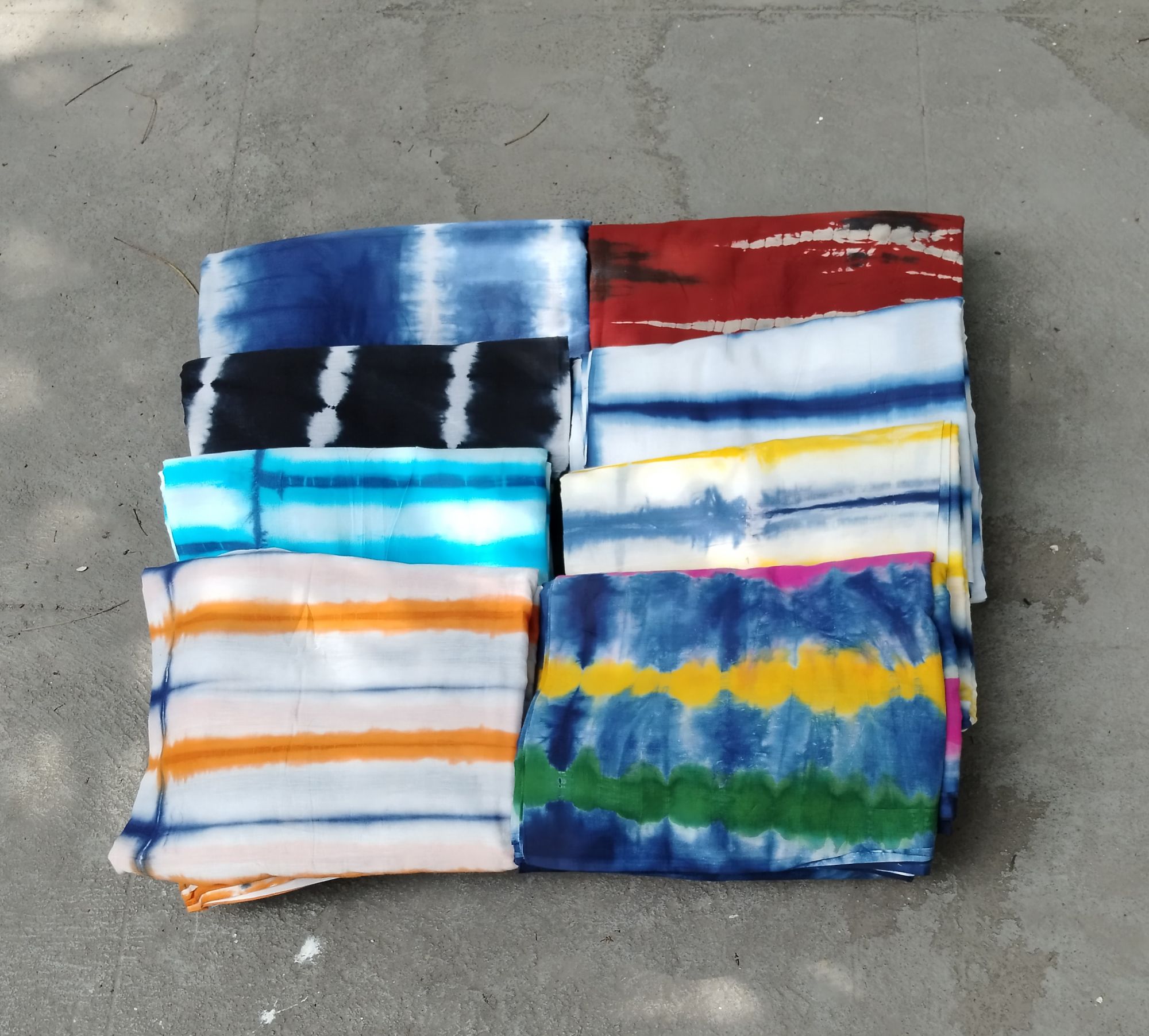 Tie and Dye Cotton Fabric