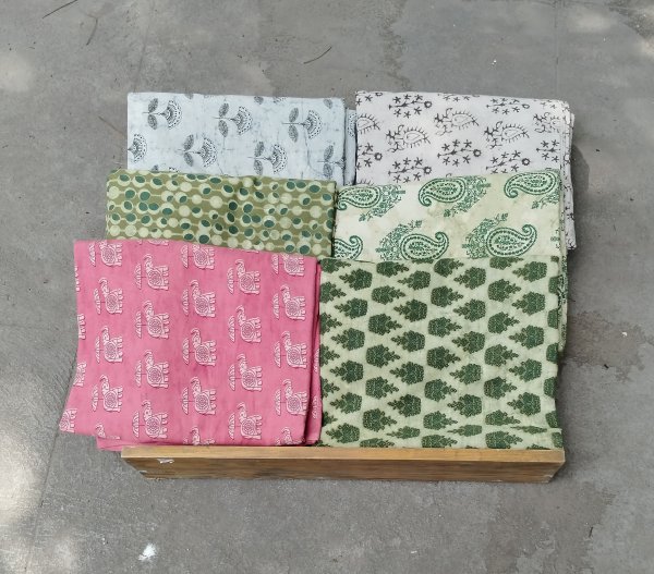 Hand Block Print Cotton Fabric