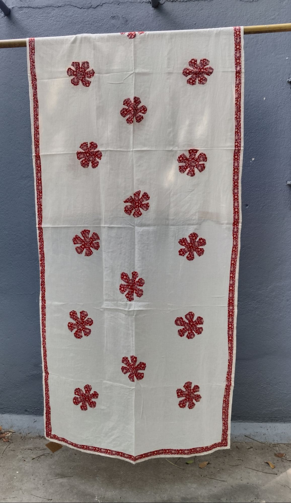 Patch work Cotton Dupatta