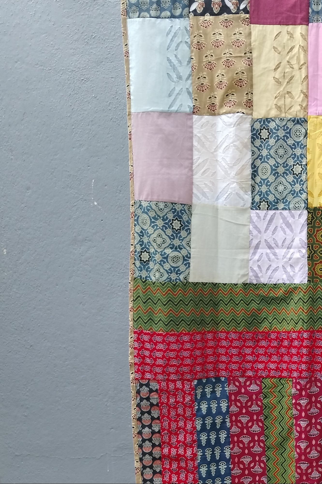 Patch work Cotton Dupatta