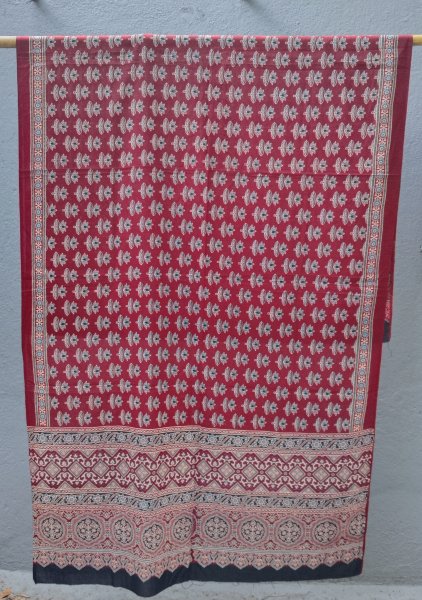 Block Print  Cotton Dupatta