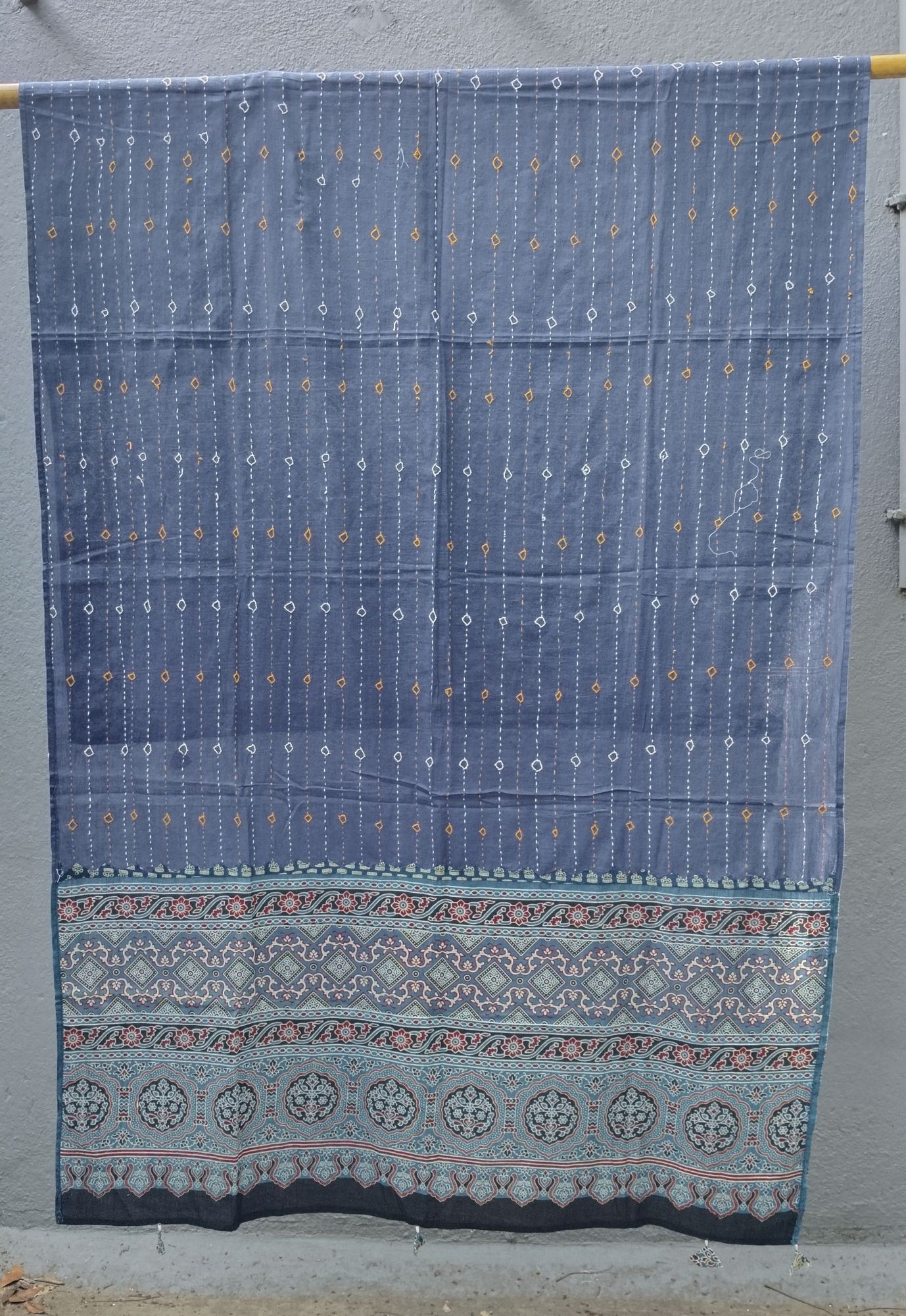 Block Print Cotton Dupatta