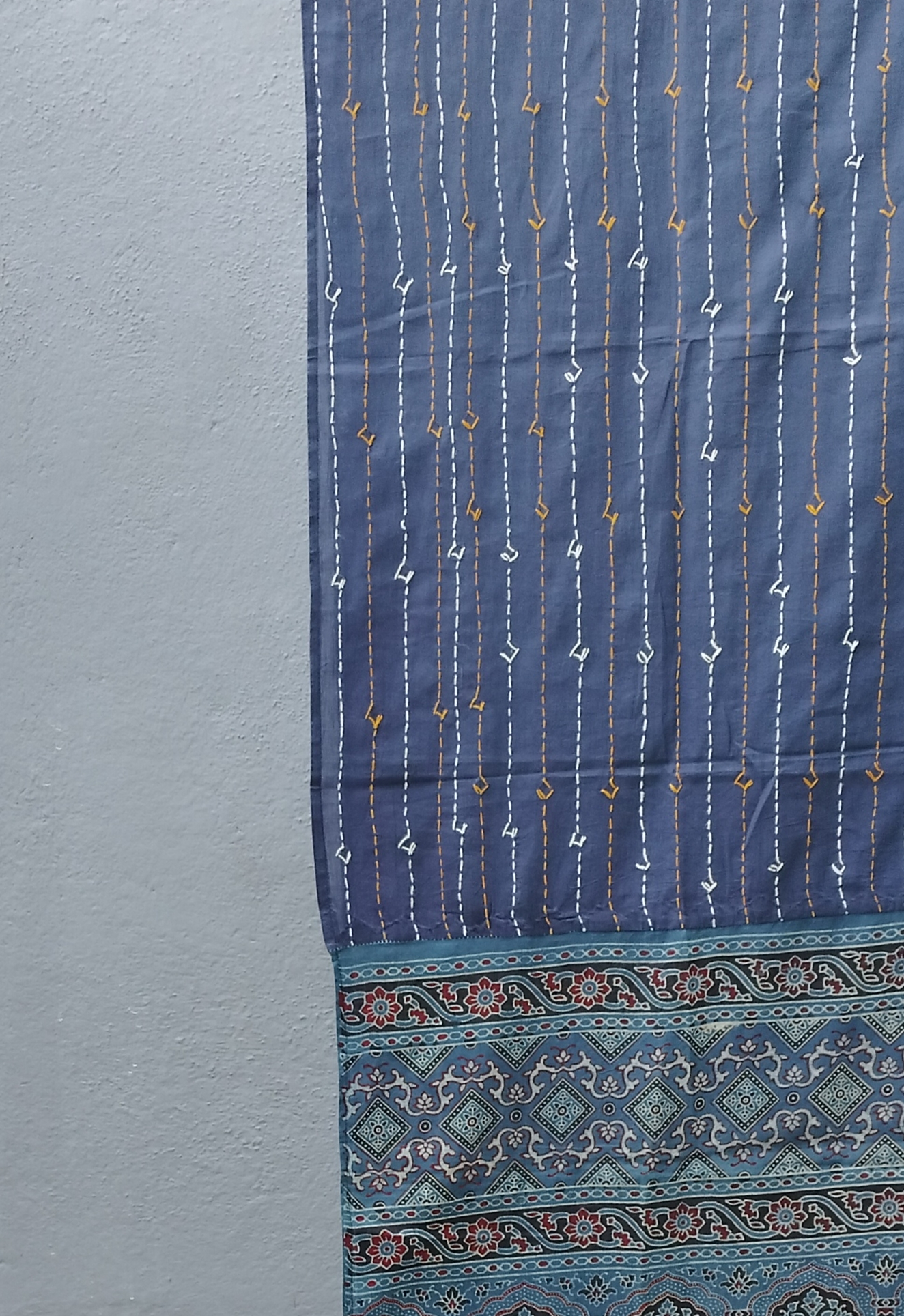 Block Print Cotton Dupatta