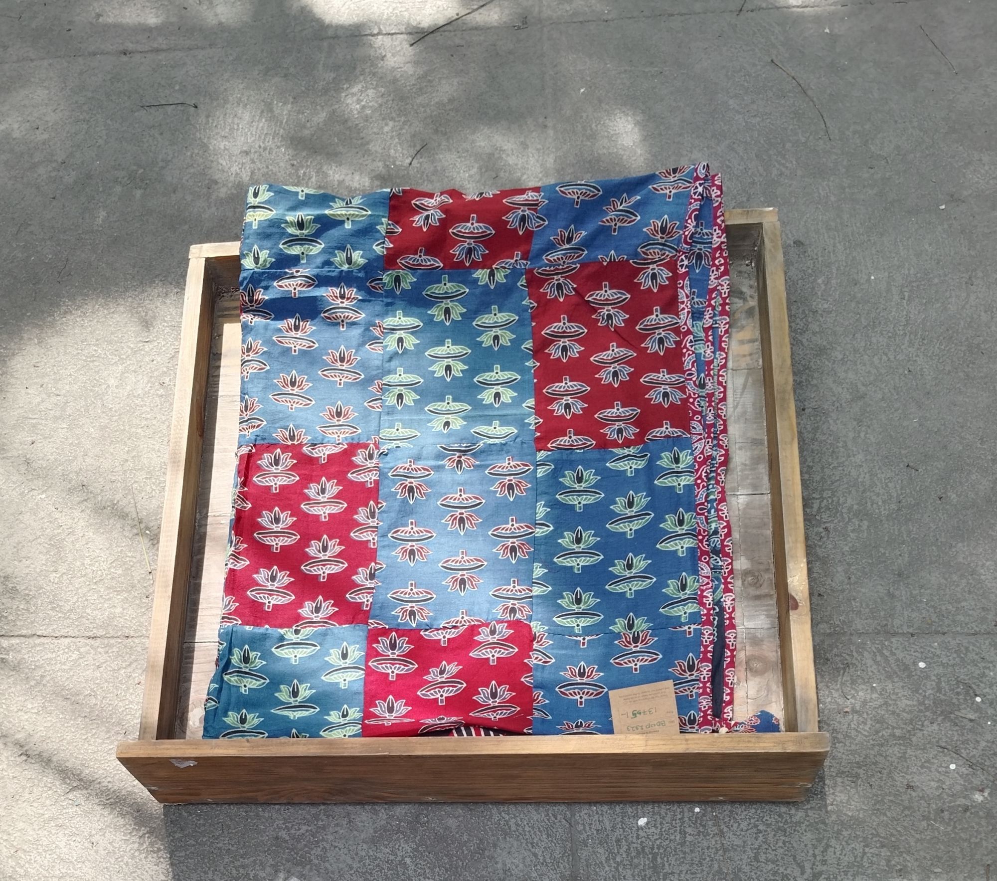 Patch work Cotton Dupatta