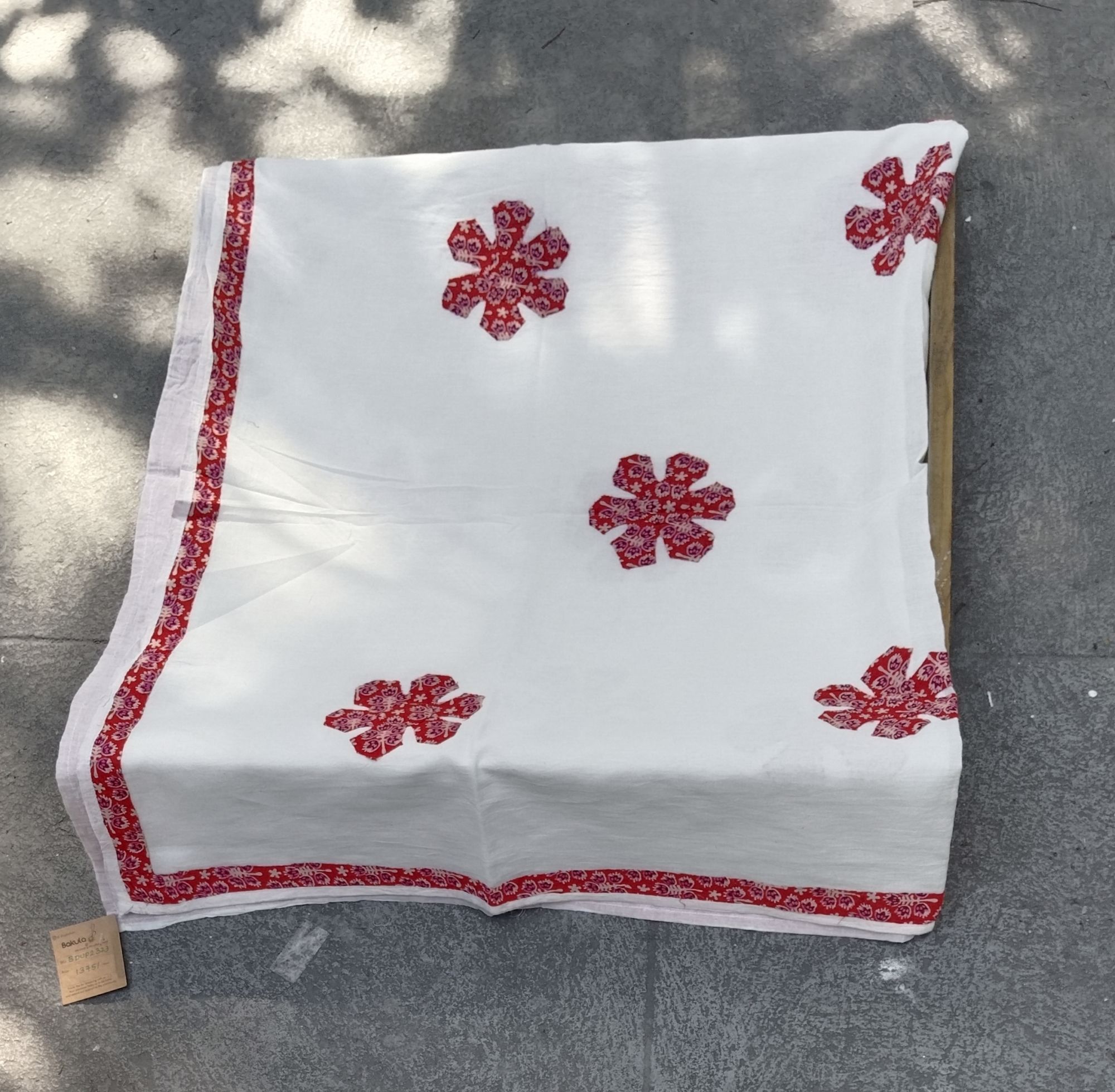 Patch work Cotton Dupatta