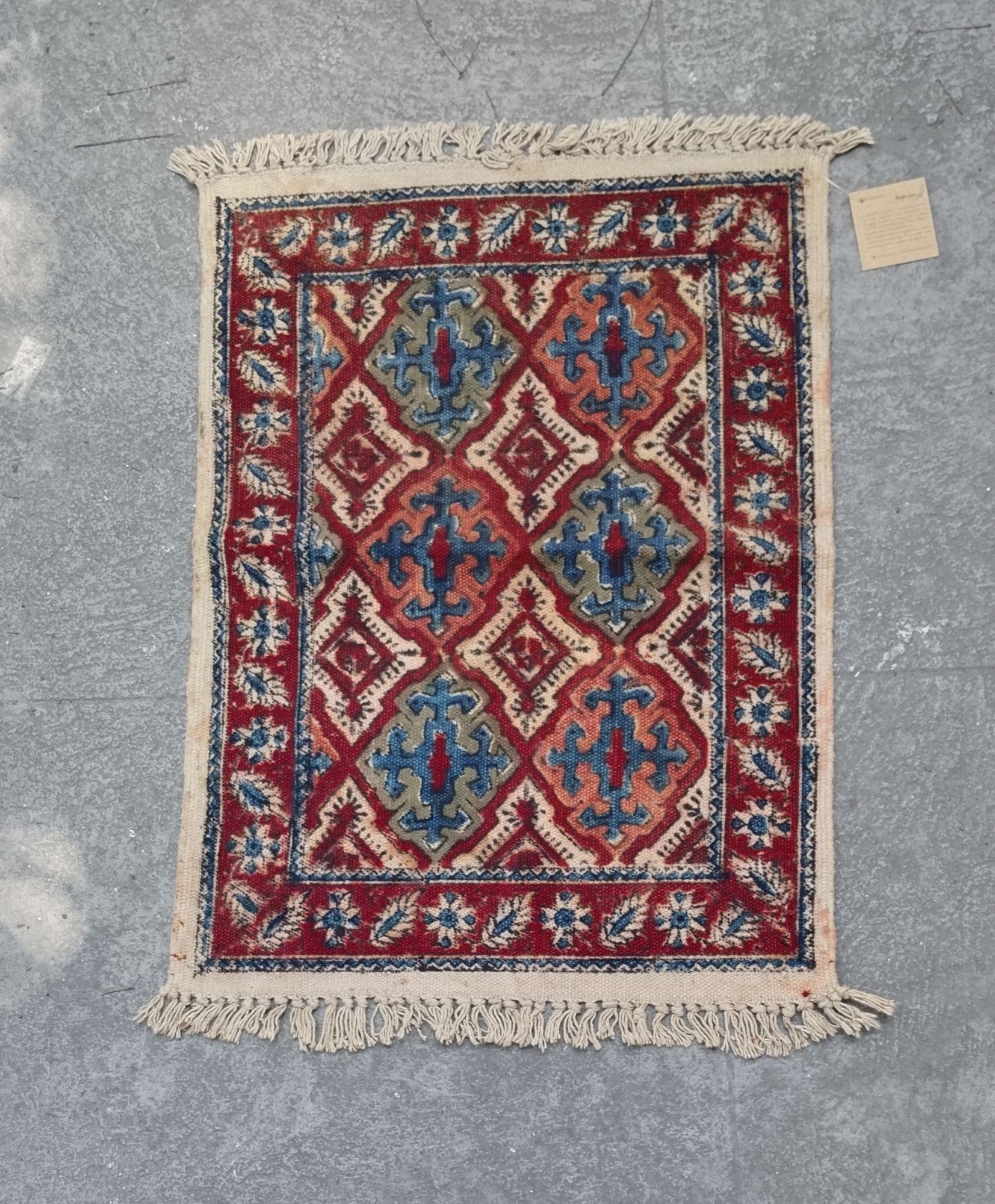 Kalamkari Cotton Carpet