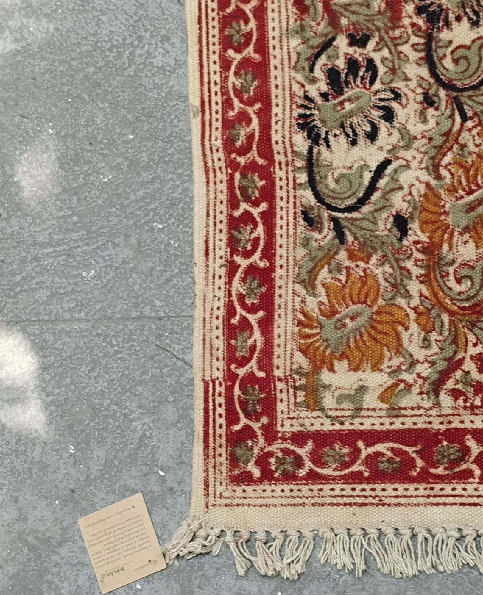 Kalamkari Cotton Carpet