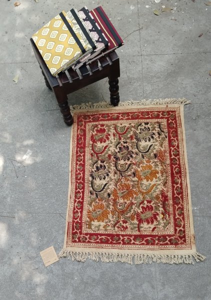 Kalamkari Cotton Carpet