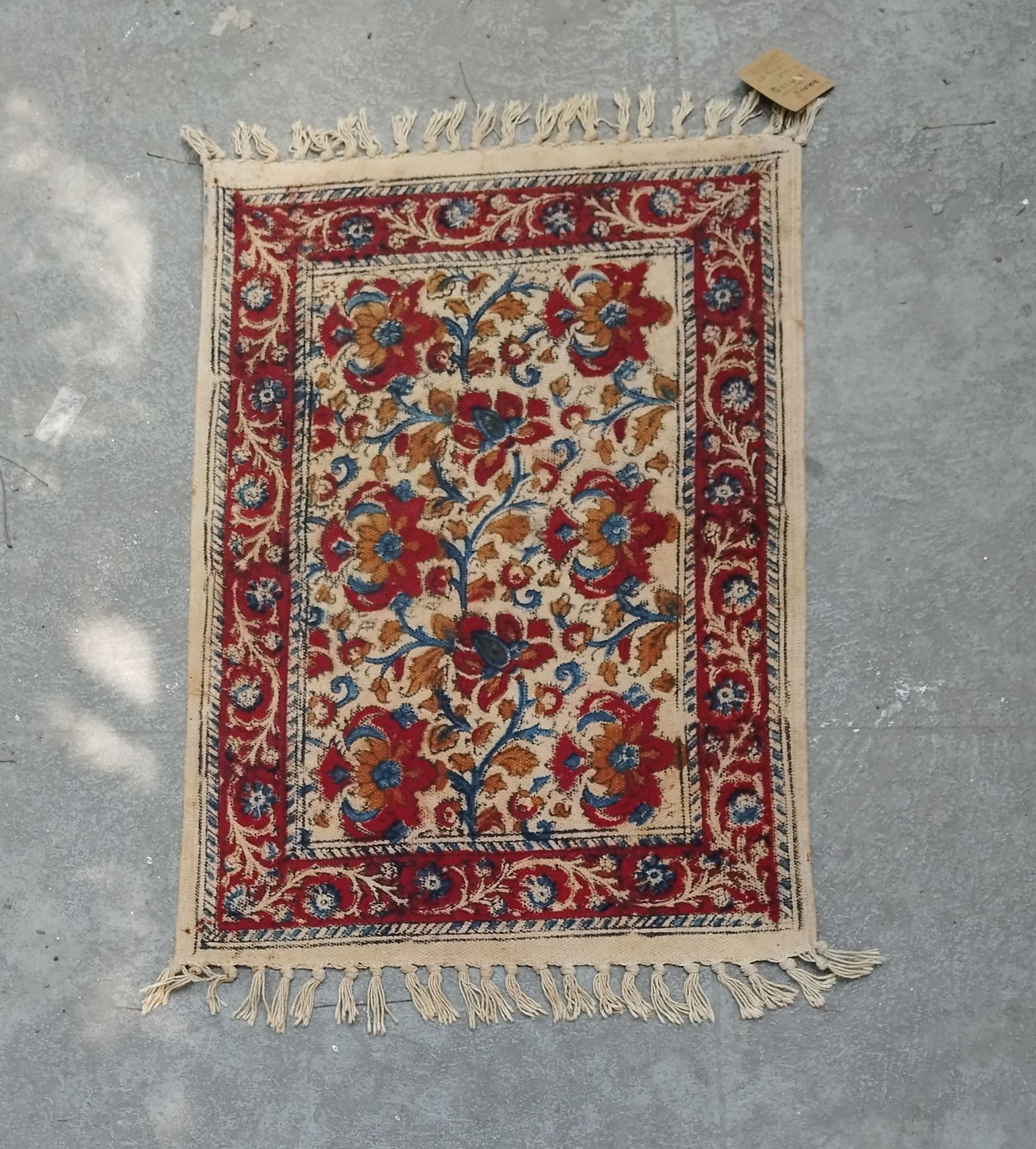 Kalamkari Cotton Carpet