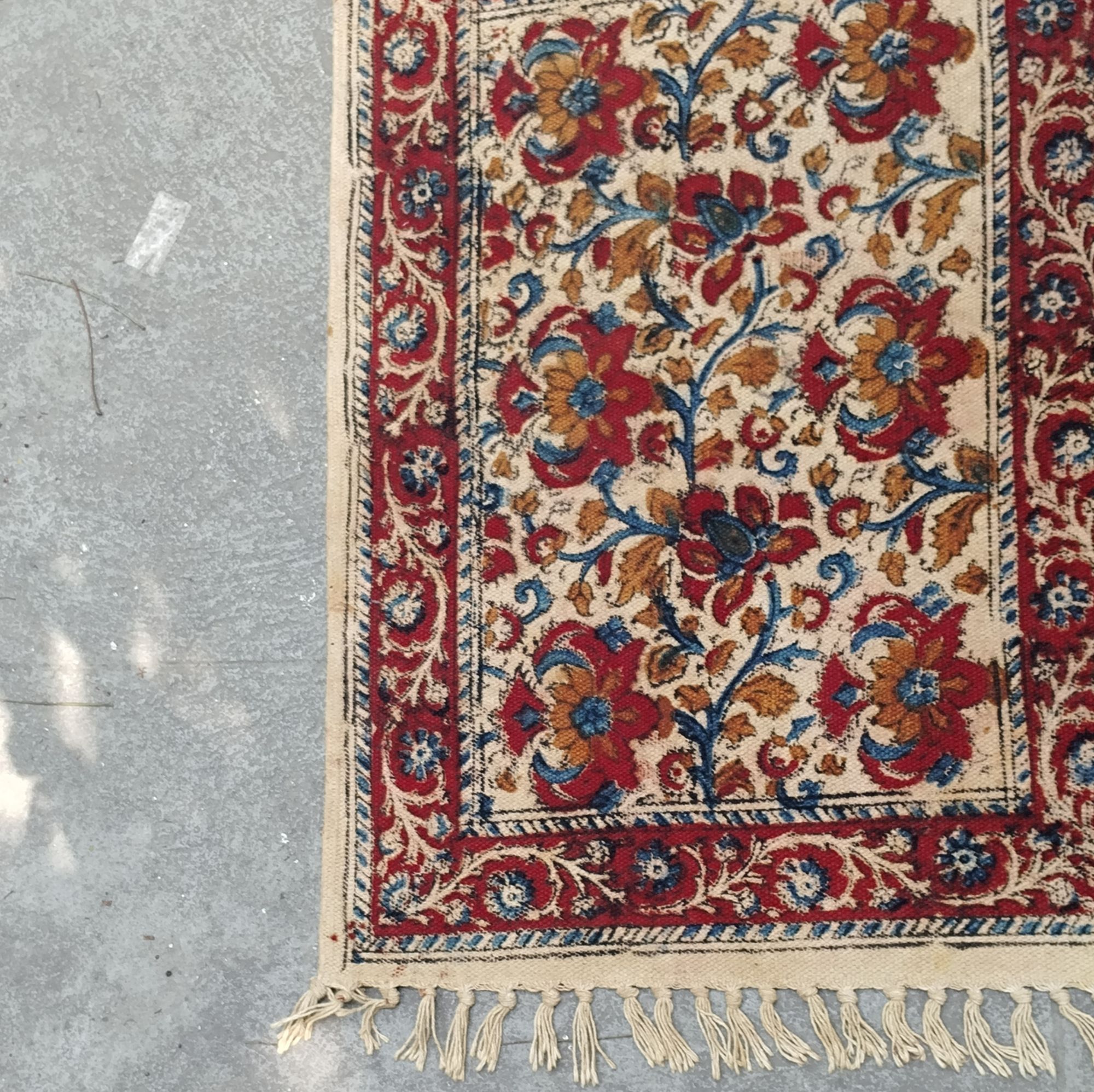 Kalamkari Cotton Carpet