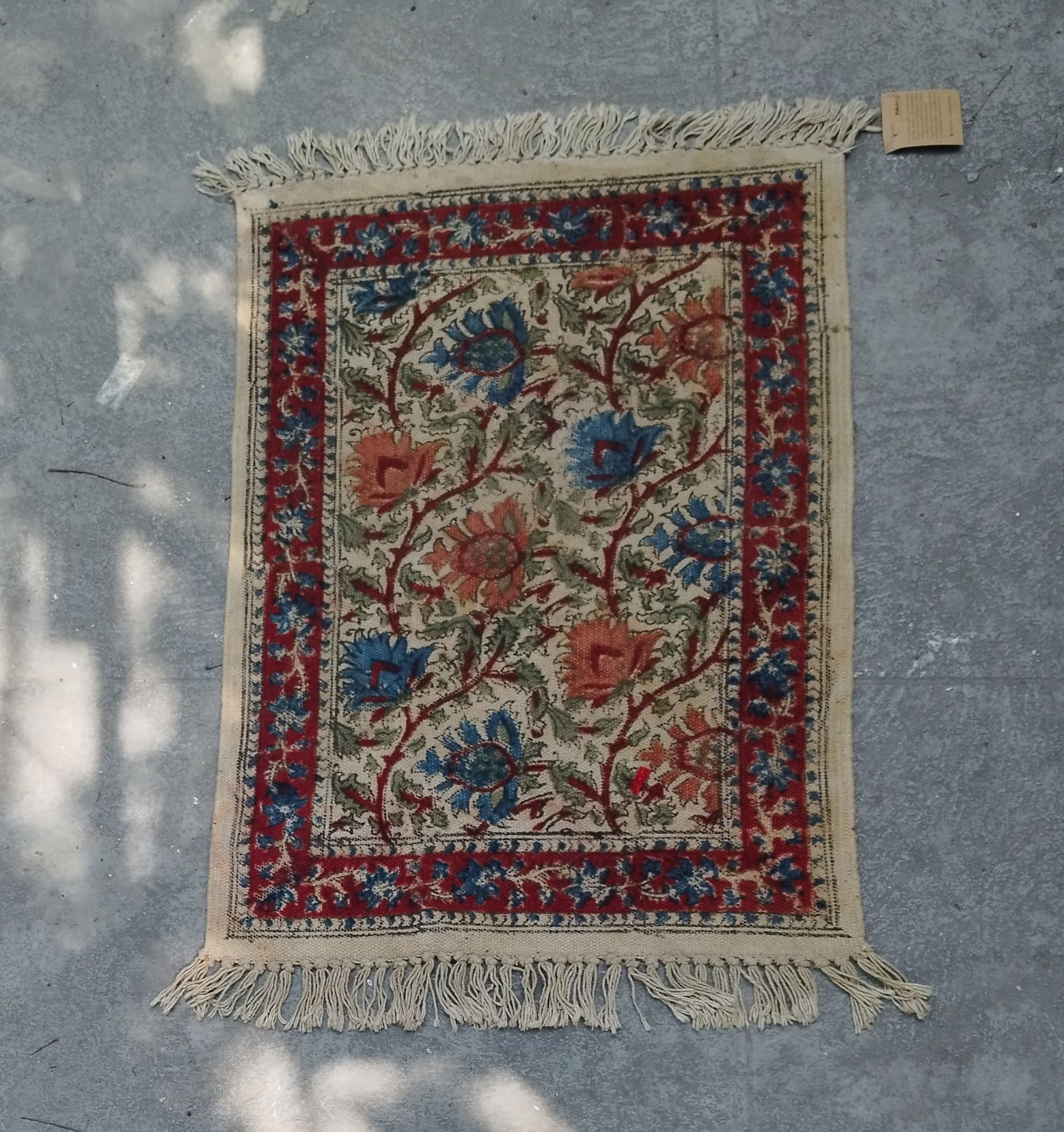 Kalamkari Cotton Carpet