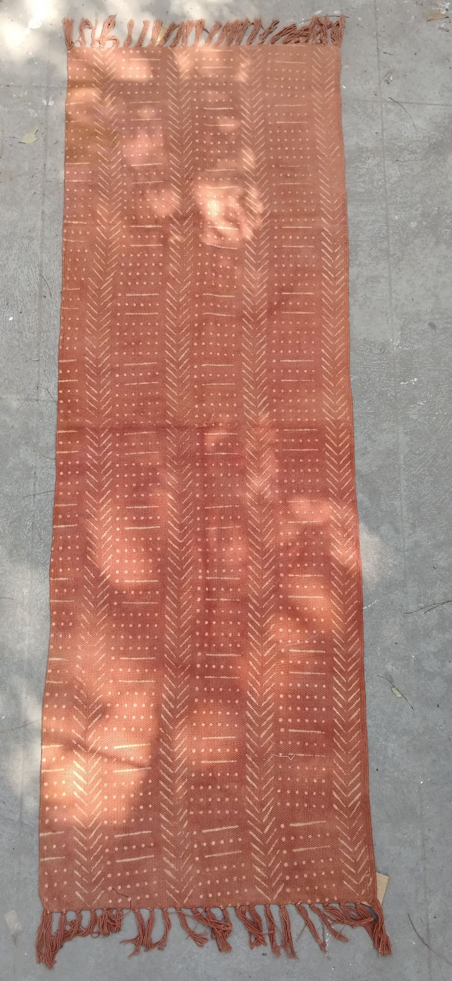 Cotton Block Print Carpet