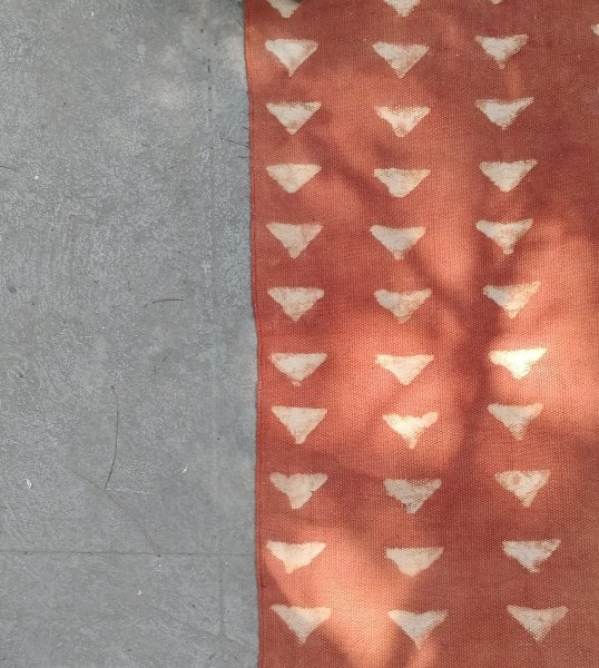 Cotton Block Print Carpet