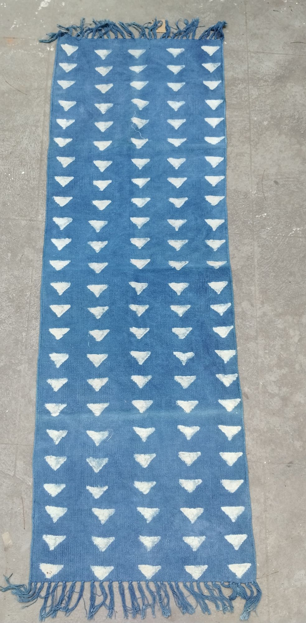 Cotton Block Print Carpet