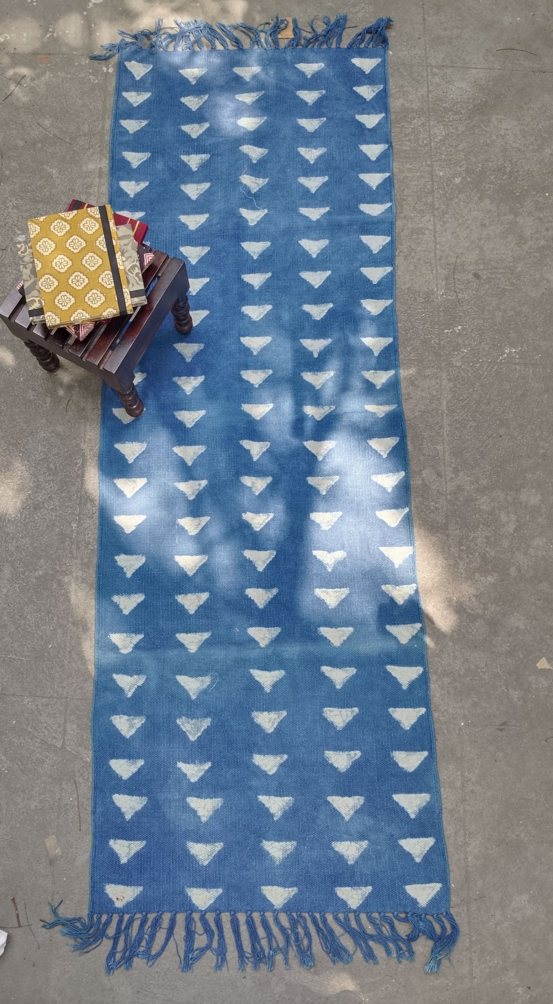 Cotton Block Print Carpet