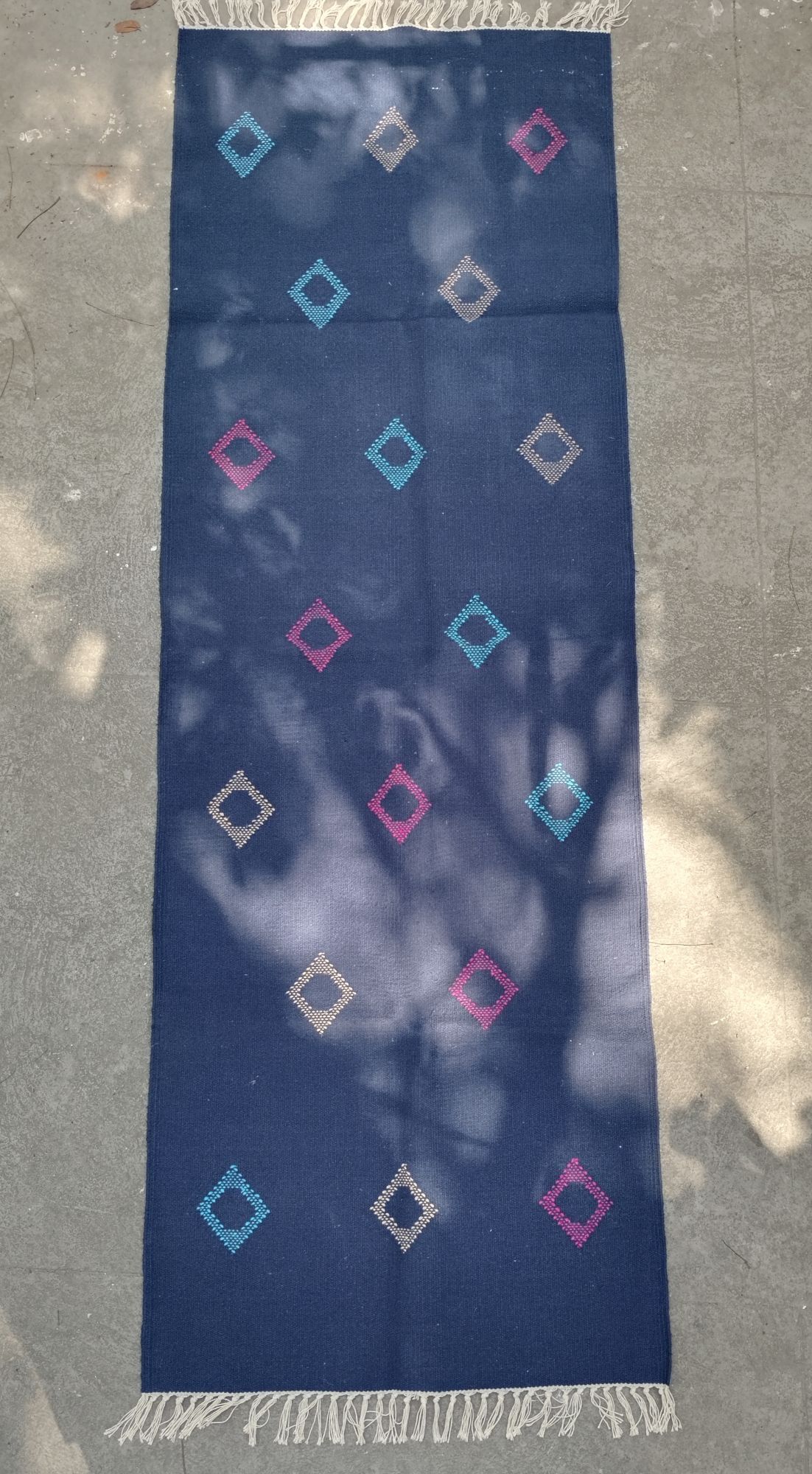 Cotton Block Print Carpet