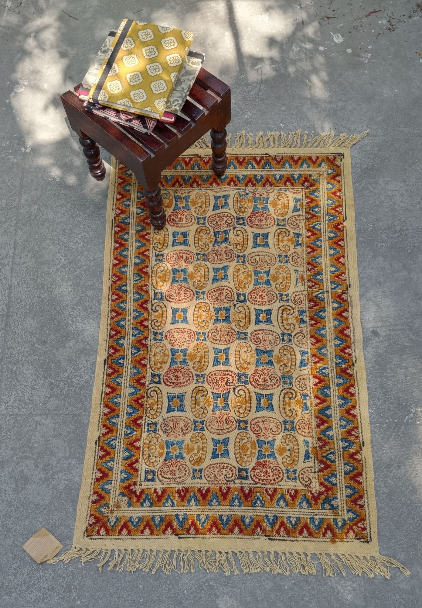 Kalamkari Cotton Carpet