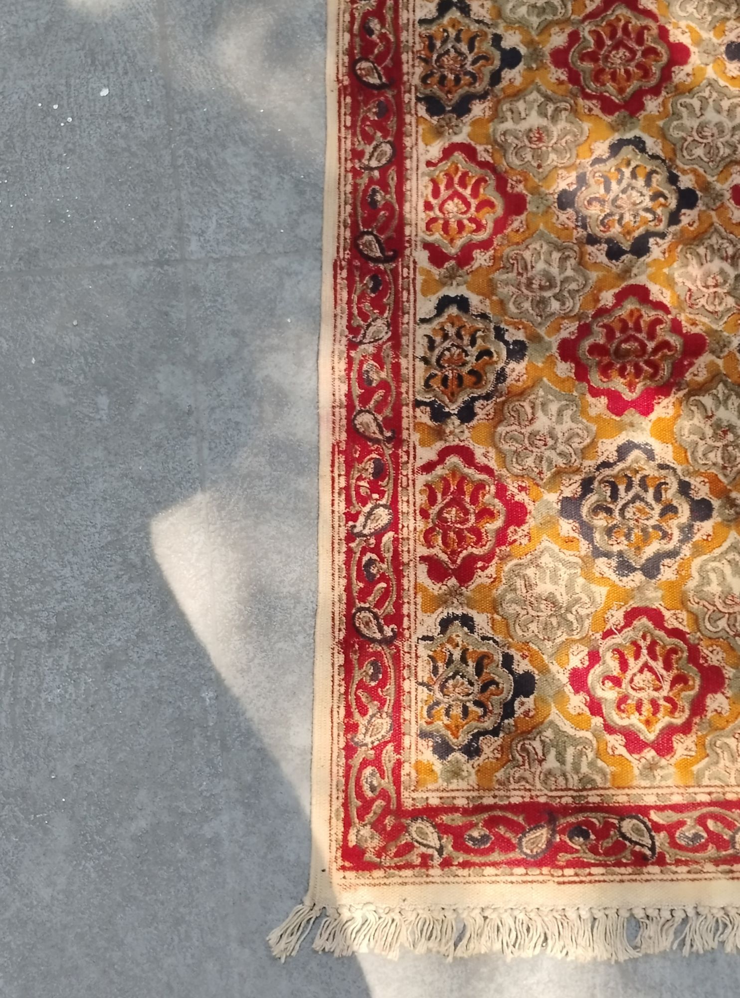 Kalamkari Cotton Carpet