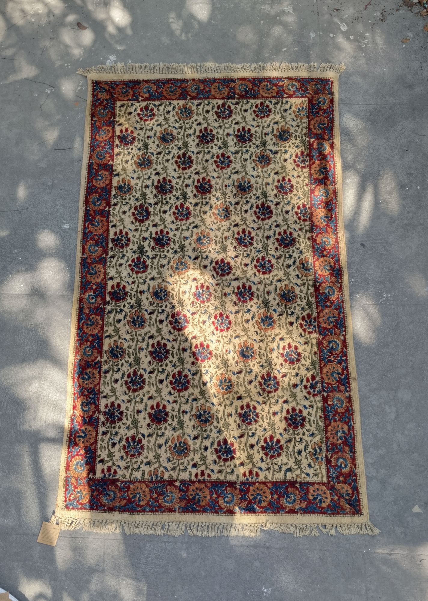 Kalamkari Cotton Carpet