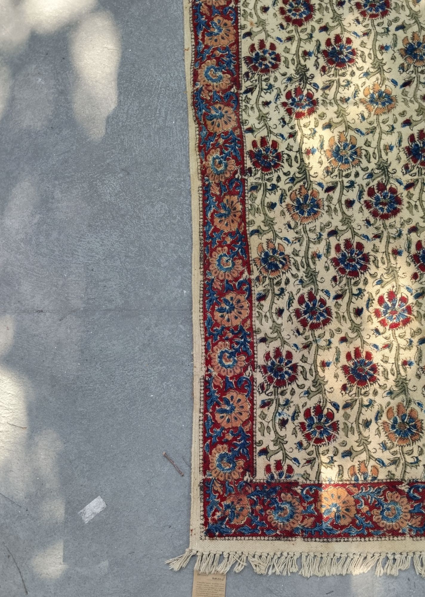 Kalamkari Cotton Carpet