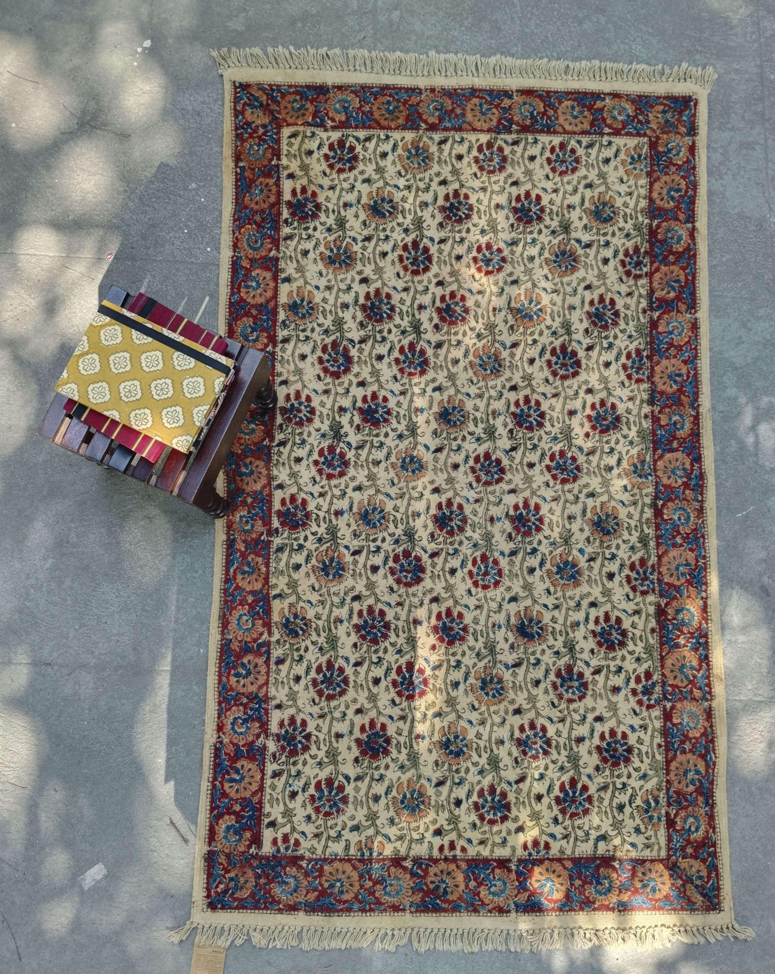 Kalamkari Cotton Carpet